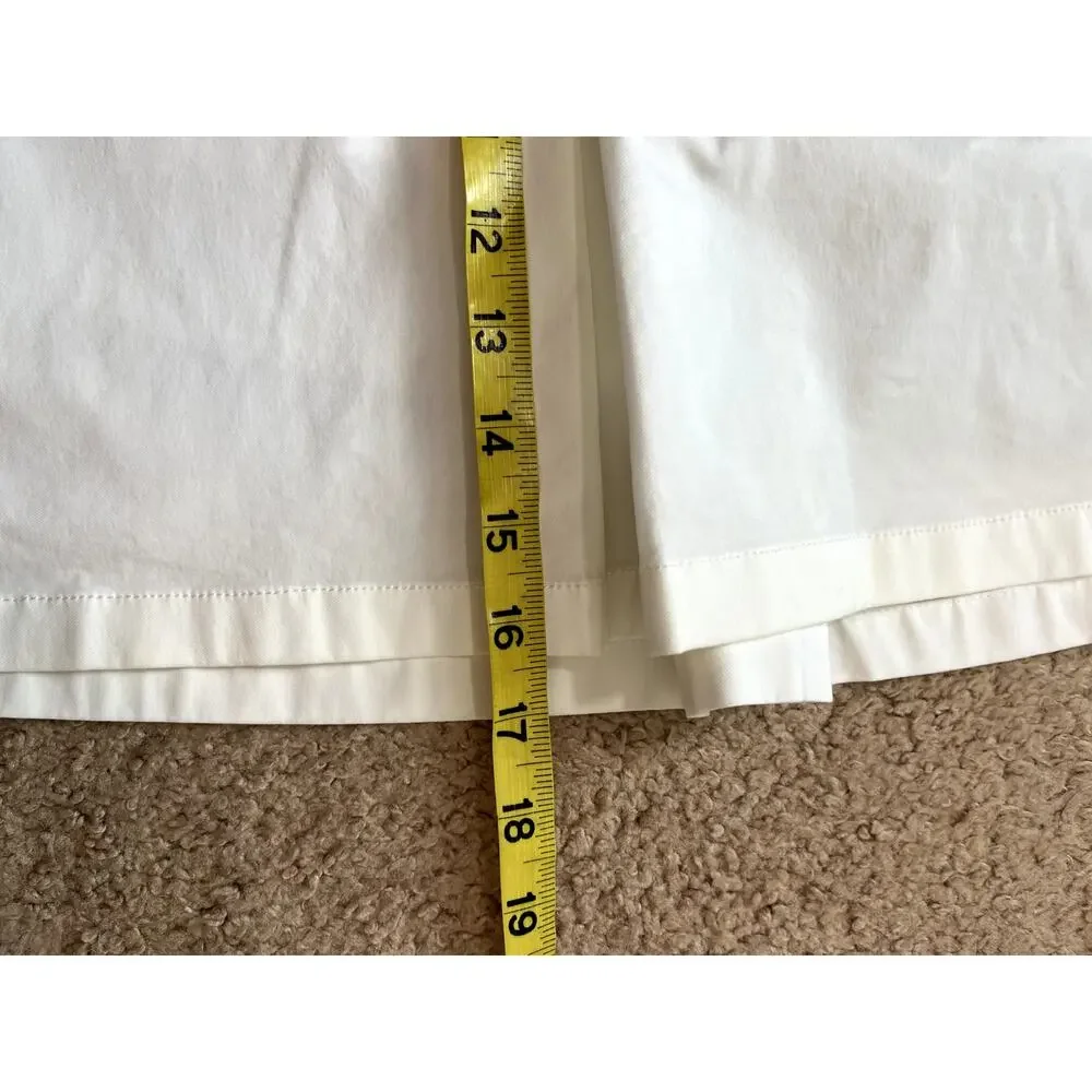 Vintage Women's White Brooks Brothers Tennis Skort 12